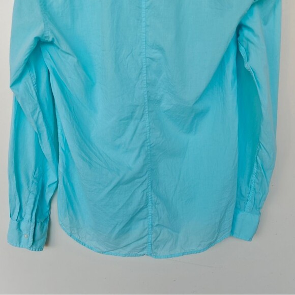 Frank & Eileen Luke Shirt Blue Size Small Button Up Long Sleeves Lightweight - Picture 9 of 11